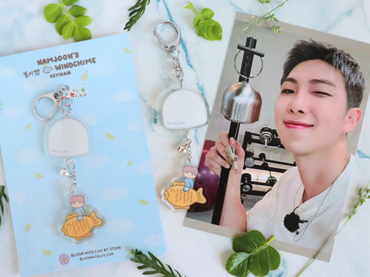 Namjoon's Bungeoppang Fish Windchime Keychain