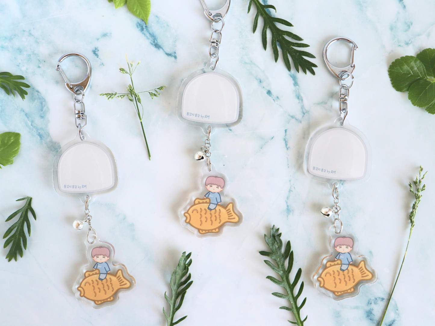 Namjoon's Bungeoppang Fish Windchime Keychain