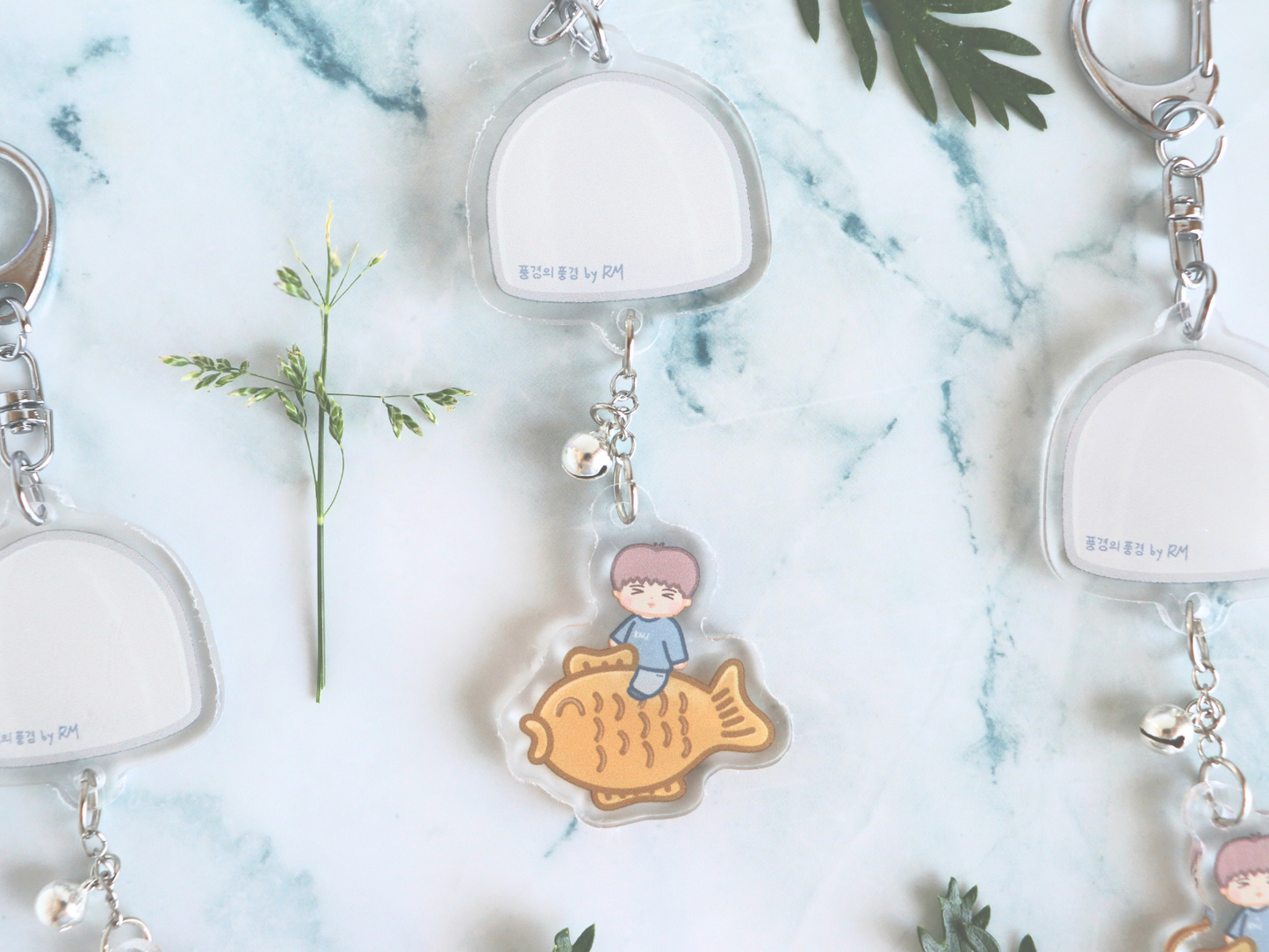 Namjoon's Bungeoppang Fish Windchime Keychain