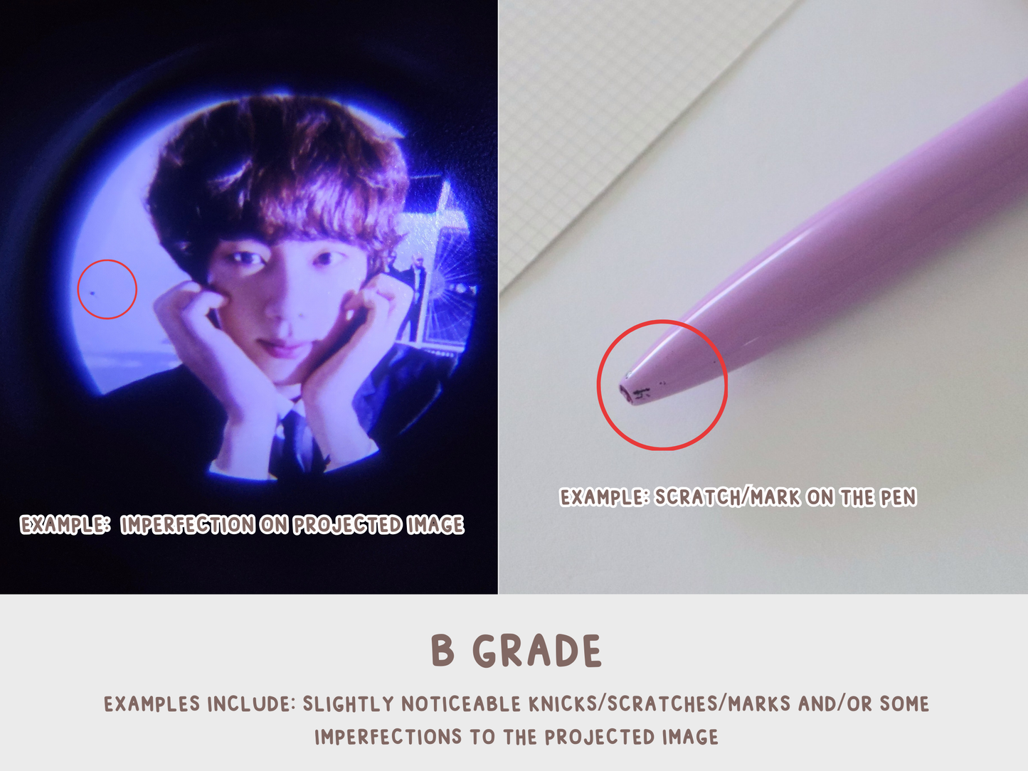 Seokjin The Astronaut Projector Pen - Bangtan Solo Albums Projector Pen Series