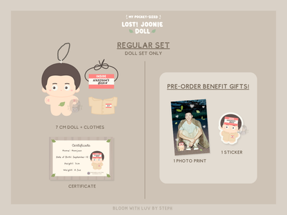 [PRE-ORDER] Pocket-Sized LOST! Joonie Doll | Est. Ship Date: January 2026 (read description)