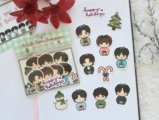 Seven Jungkook Sticker Pack – Bloom With Luv