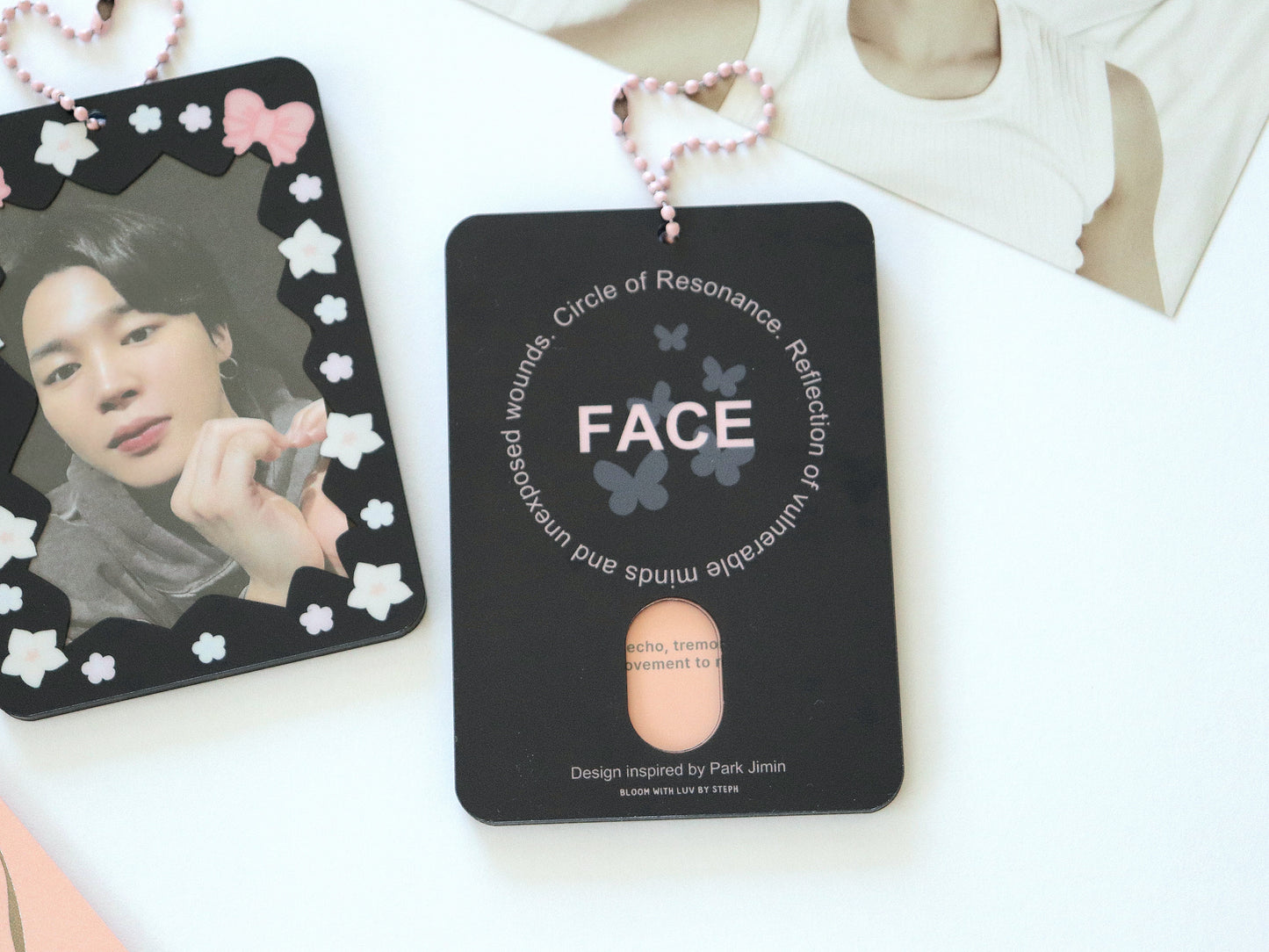 FACE Acrylic Photocard Holder