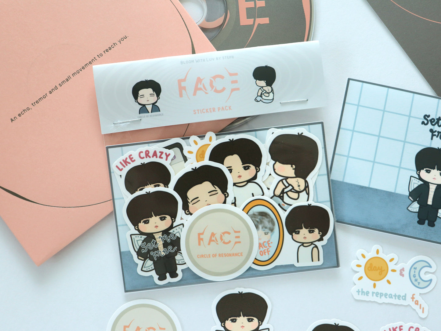 FACE Jimin Sticker Pack