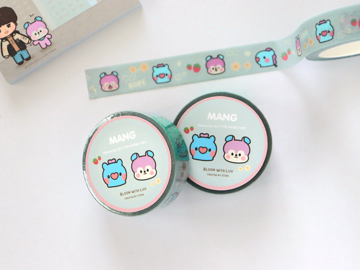 Mang Hope Glitter Washi Tape