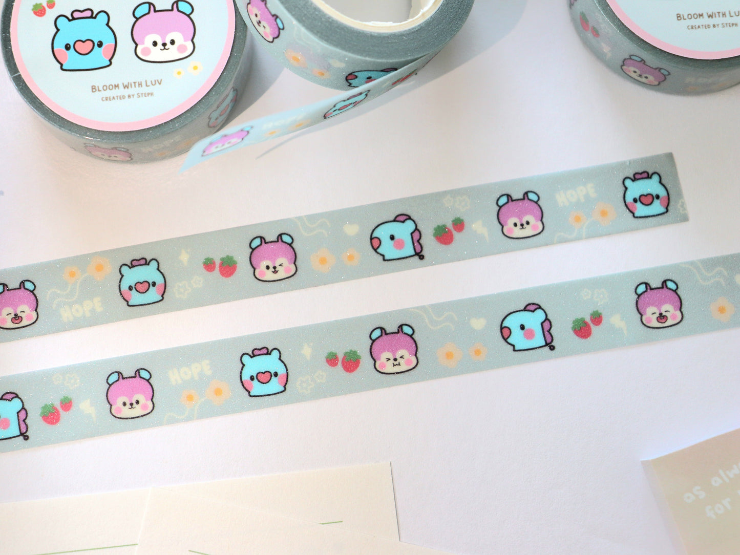 Mang Hope Glitter Washi Tape