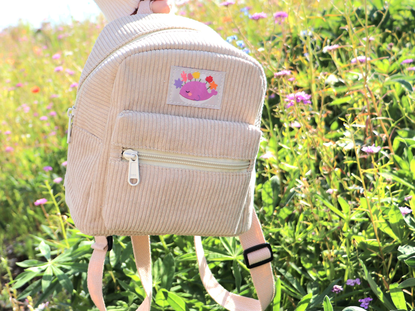 Borahae Whale Mini Backpack