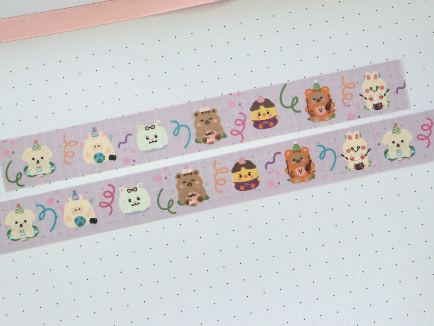 Bangtan Cakes Washi Tape