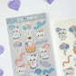 Li-Li Party Glitter Deco Sticker Sheet