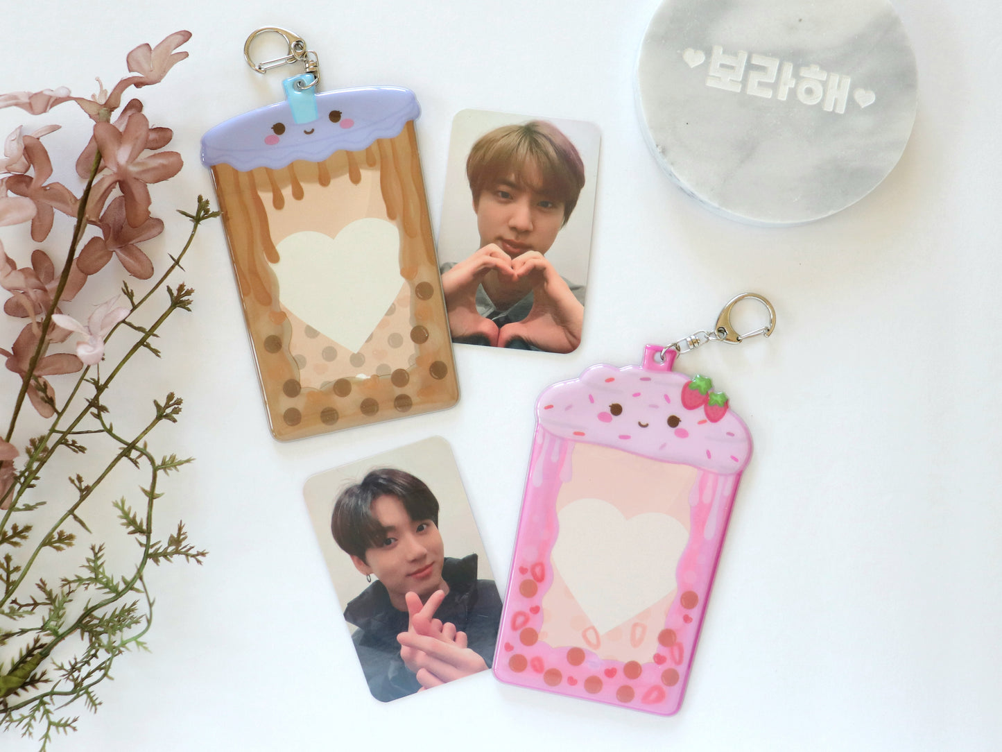 Boba Photocard Holders - Lovely St. Shop x Bloom With Luv Collab