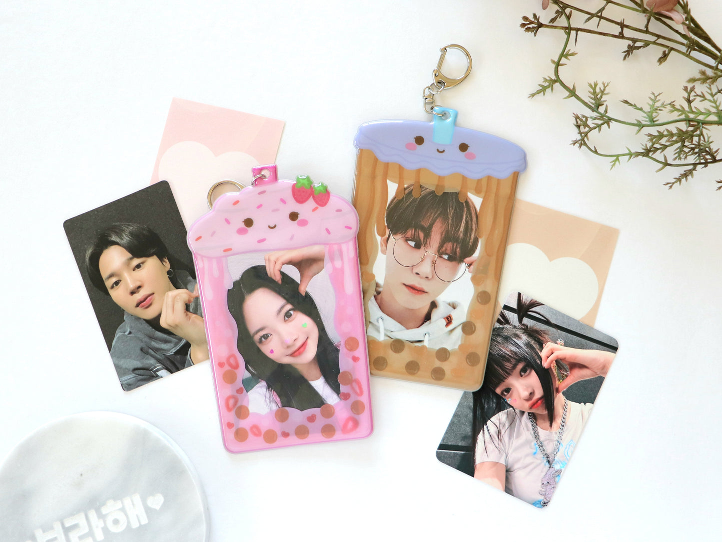 Boba Photocard Holders - Lovely St. Shop x Bloom With Luv Collab