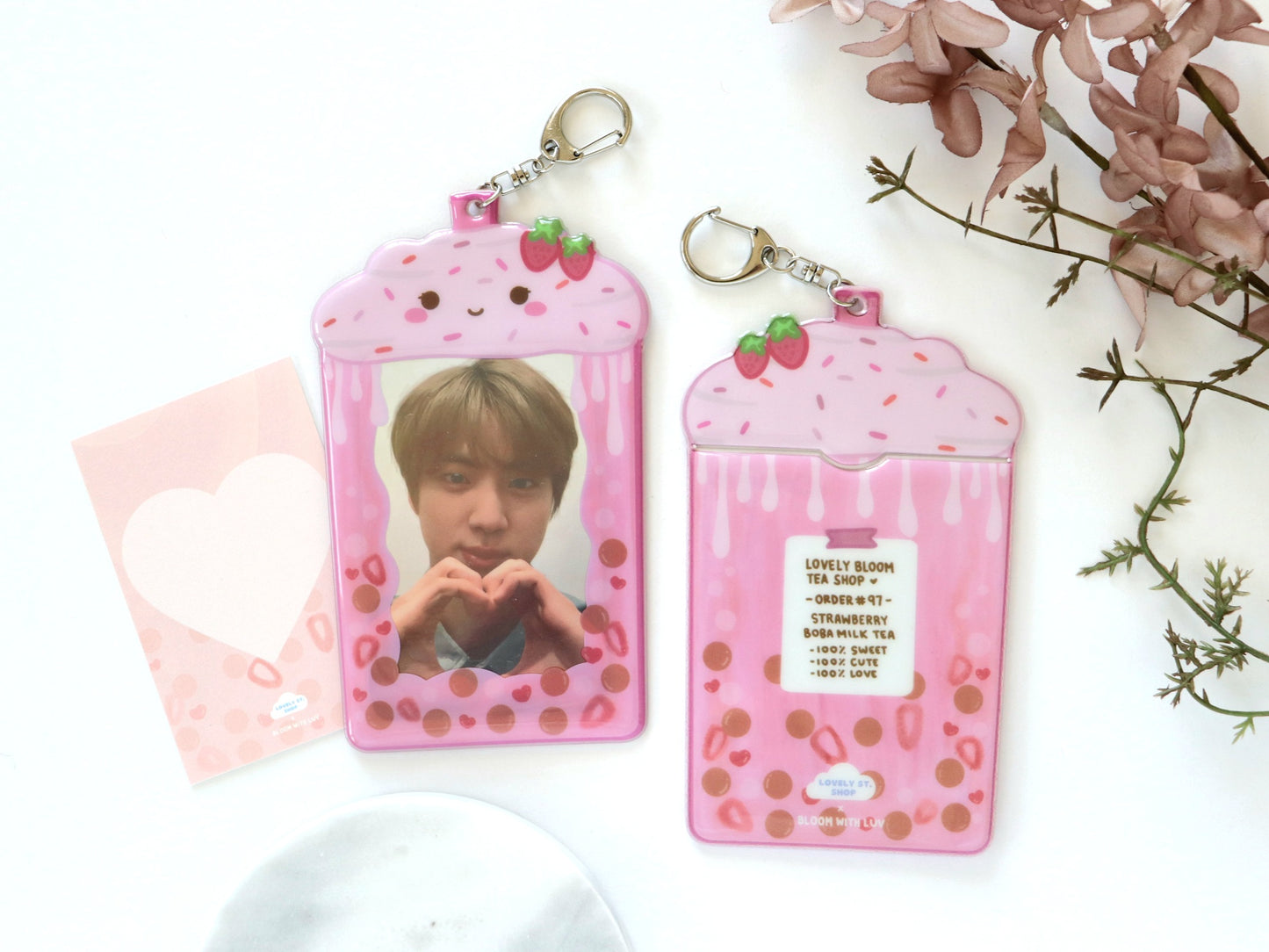 Boba Photocard Holders - Lovely St. Shop x Bloom With Luv Collab