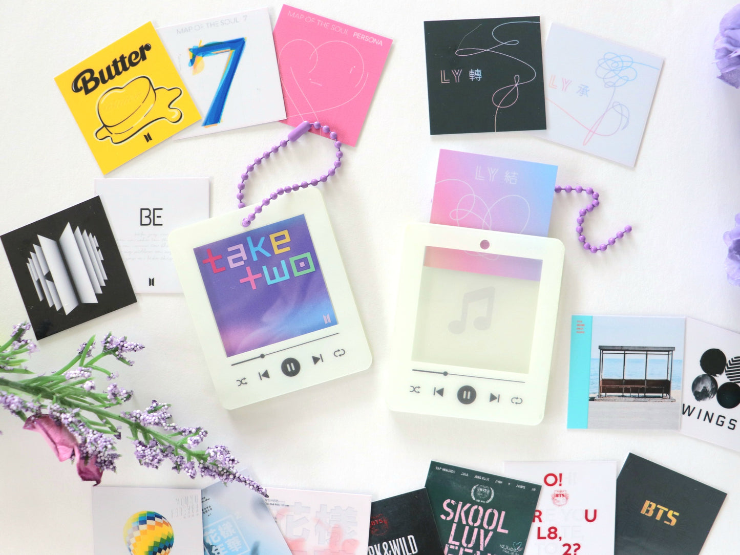 Mini Playlist Photoholder - Bangtan Edition