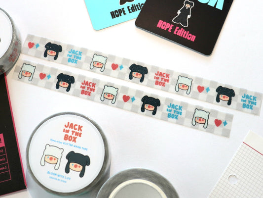 BTS Washi Tapes, Pretty Aesthetic Washi Tape, Neutral Washi Tape