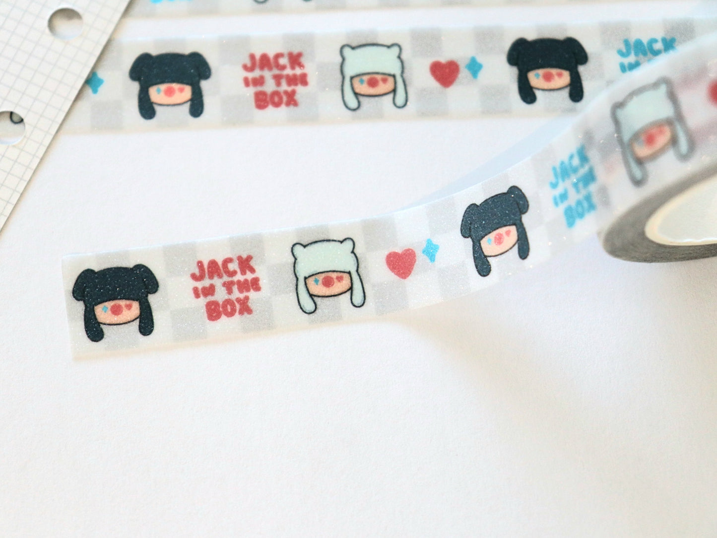 Jack in the Box Hope Edition Glitter Washi Tape