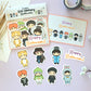 Bangtan 21st Century Halloween Sticker Pack