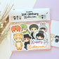 Bangtan 21st Century Halloween Sticker Pack