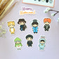 Bangtan 21st Century Halloween Sticker Pack