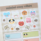 Minini Cozy Vibes Sticker Sheet