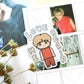 Taehyung Love Me Again Glitter Waterproof Vinyl Sticker