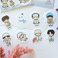 Bangtan Winter Snow ARMY Holiday Sticker Pack