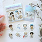 Bangtan Winter Snow ARMY Holiday Sticker Pack