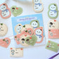 Bangtan Winter Snow ARMY Holiday Gift Labels Pack