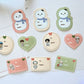 Bangtan Winter Snow ARMY Holiday Gift Labels Pack