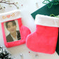 Holiday Set - Stocking Ornament Gift Plush Photocard Holders (1 of ea design)