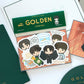 Golden Jungkook Sticker Pack