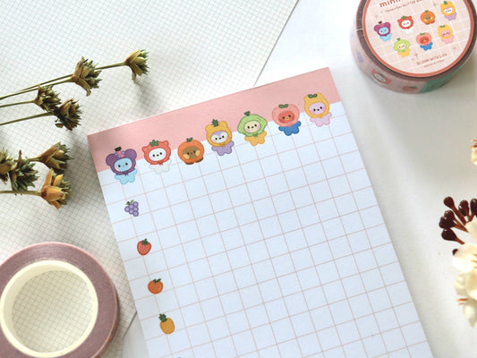 Minini Fruits Memo Pad