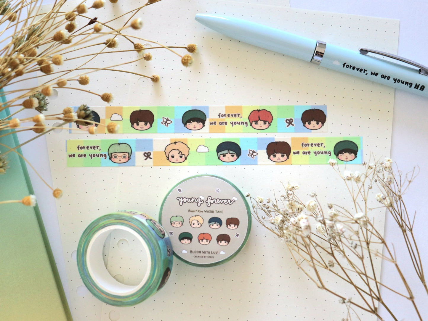 Young Forever Washi Tape