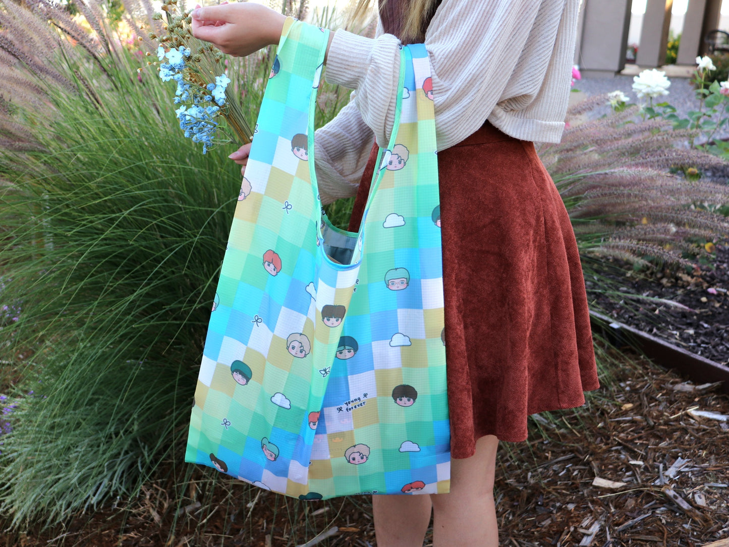 Young Forever Parachute Reusable Bag