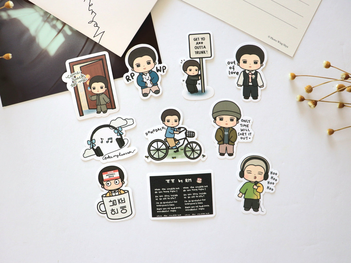 Right Place Wrong Person RPWP Namjoon Sticker Pack