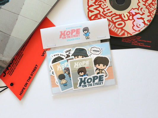 Hope on the Street J-HOPE Sticker Pack