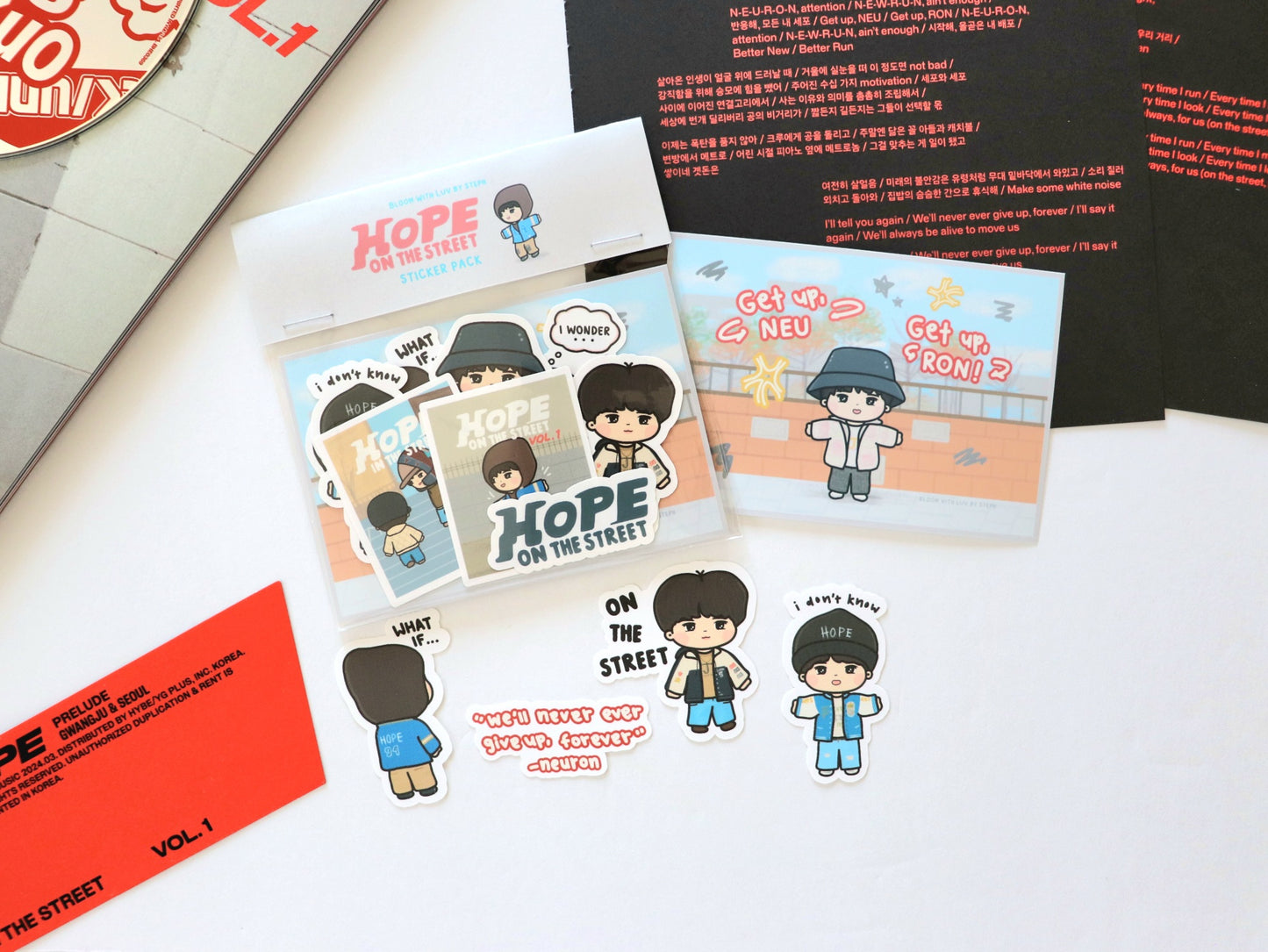 Hope on the Street J-HOPE Sticker Pack