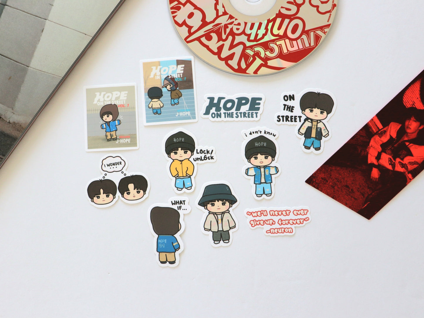 Hope on the Street J-HOPE Sticker Pack