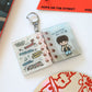 Hope on the Street Magazine Keychain