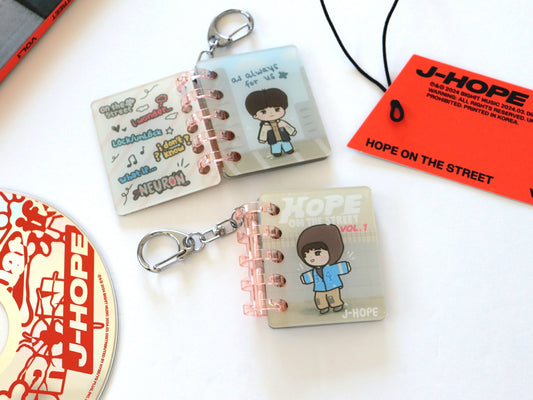 Hope on the Street Magazine Keychain