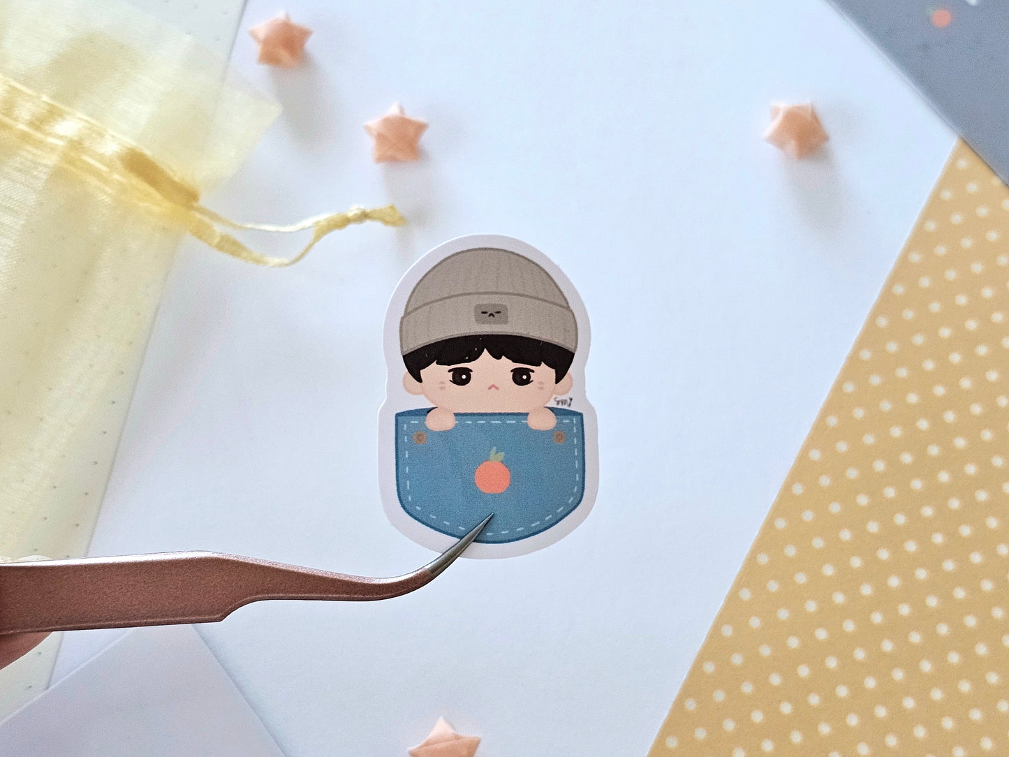 Pocket-sized Yoongi Mini Sticker Set