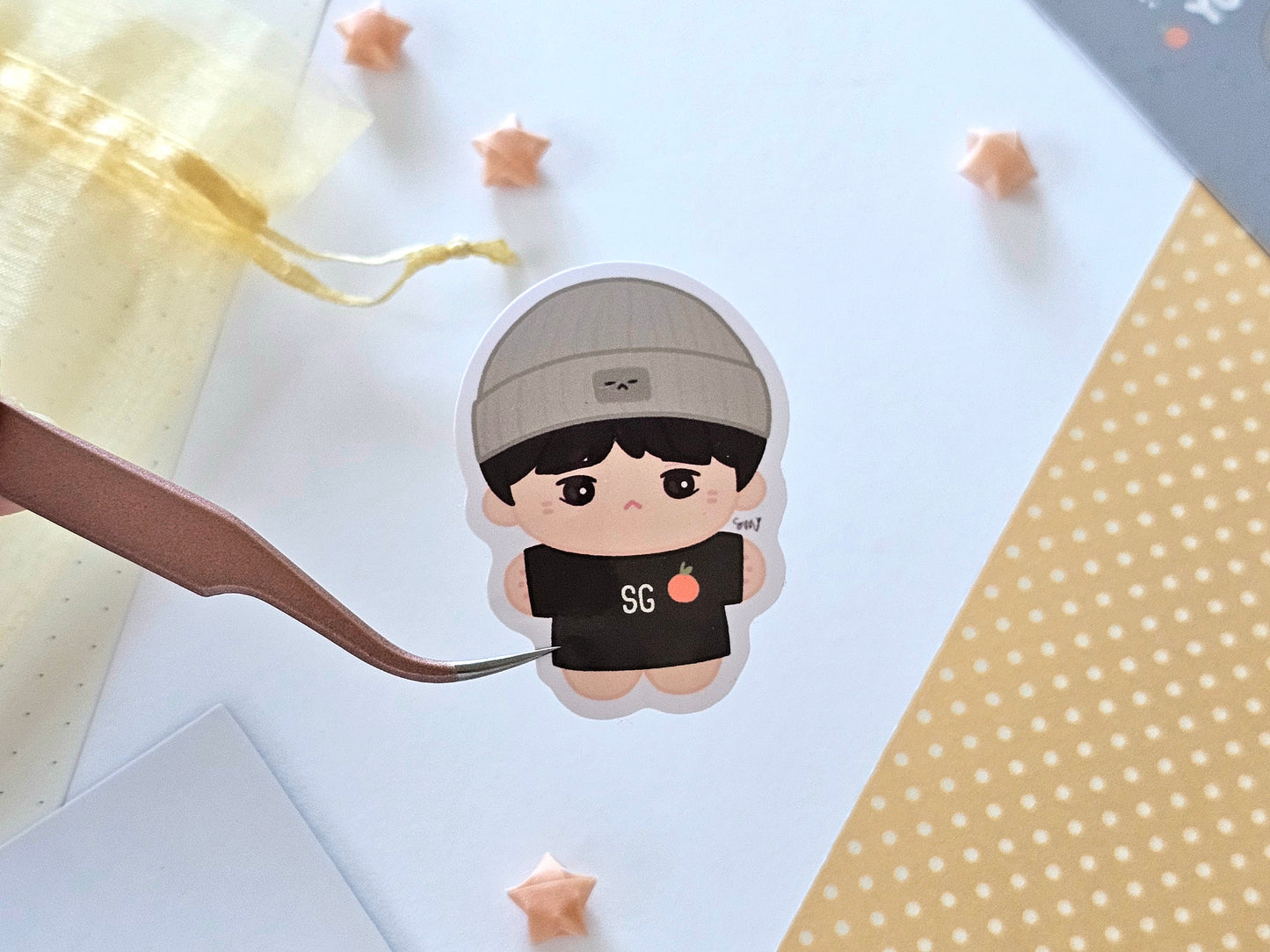 Pocket-sized Yoongi Mini Sticker Set