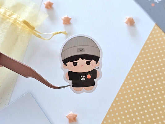 Pocket-sized Yoongi Mini Sticker Set