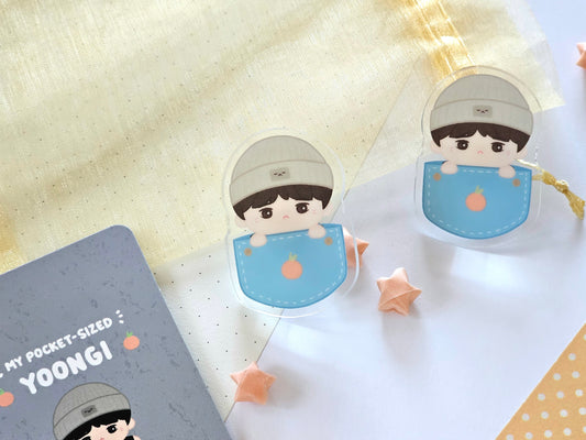 Pocket Yoongi Acrylic Pin