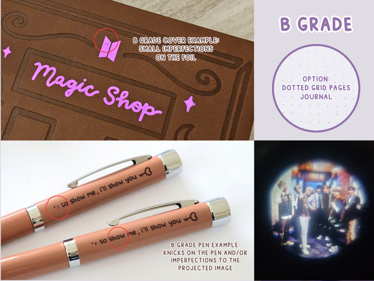 Magic Shop Journal and Pen Set