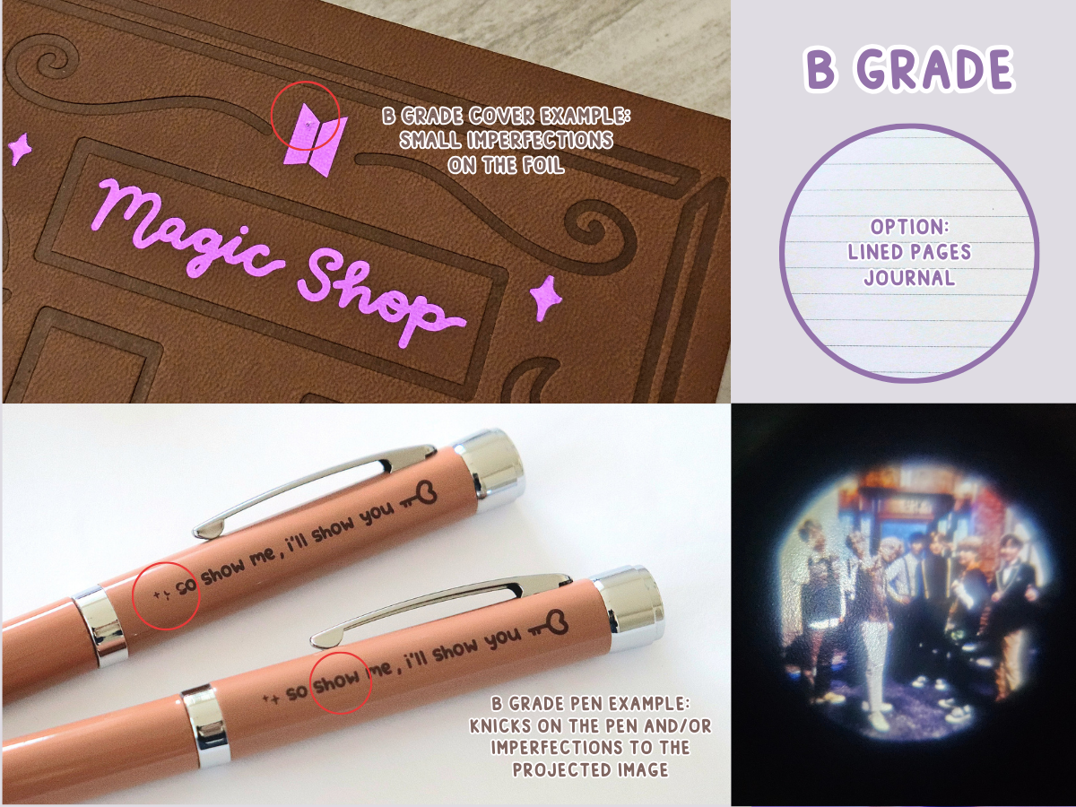 Magic Shop Journal and Pen Set