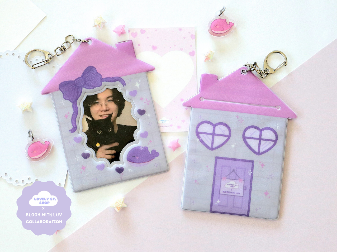 BoraHome Photocard Holder - Lovely St. Shop x Bloom With Luv Collab