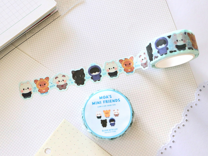 MOA's Mini Friends Die Cut Washi Tape
