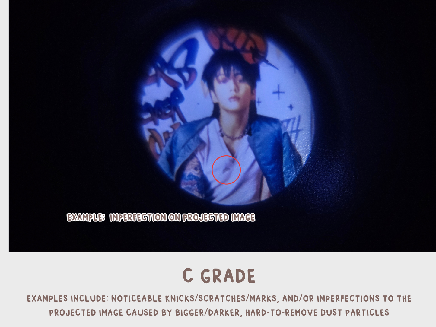 Jungkook Golden Projector Pen - Bangtan Solo Albums Projector Pen Series