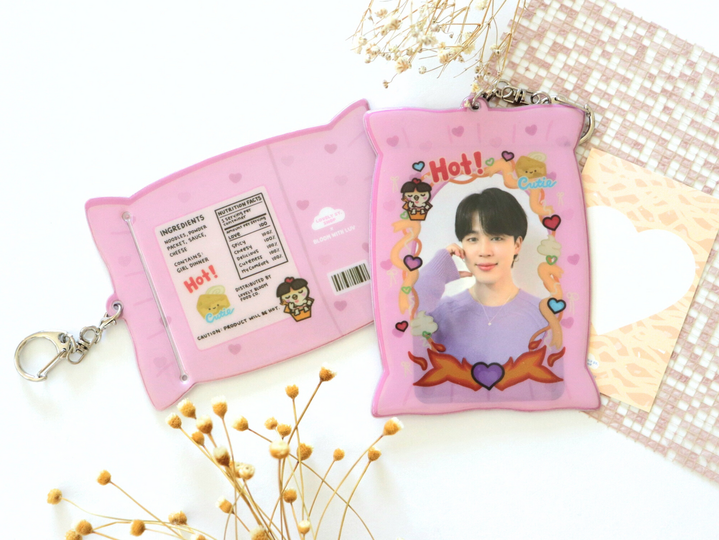 Ramen Photocard Holders - Lovely St. Shop x Bloom With Luv Collab