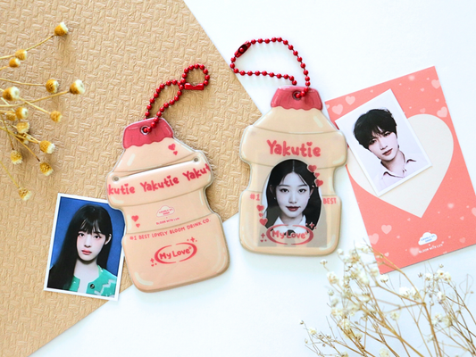 Yakult Yogurt Drink Mini ID Photo Holder - Lovely St. Shop x Bloom With Luv Collab